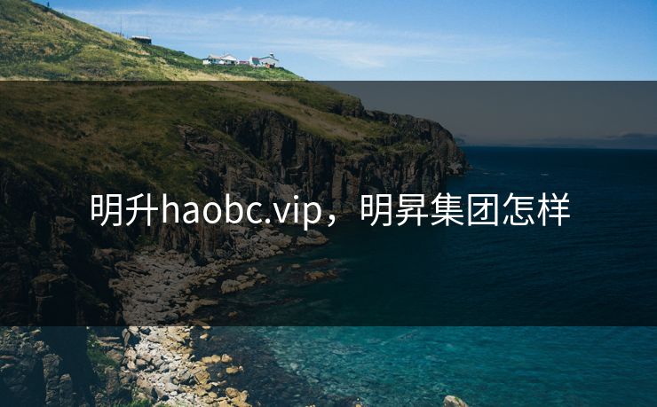 明升haobc.vip，明昇集团怎样